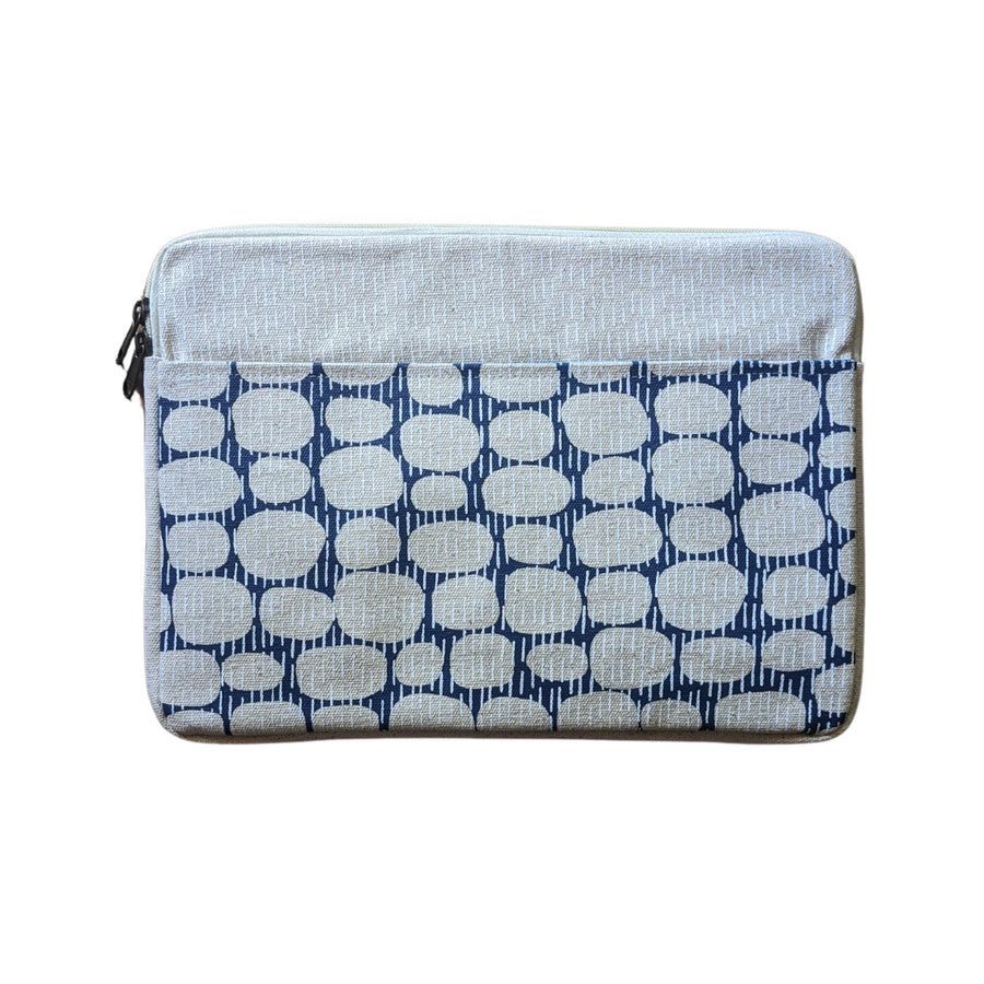 13 Inch Laptop Sleeve  - White Stitch