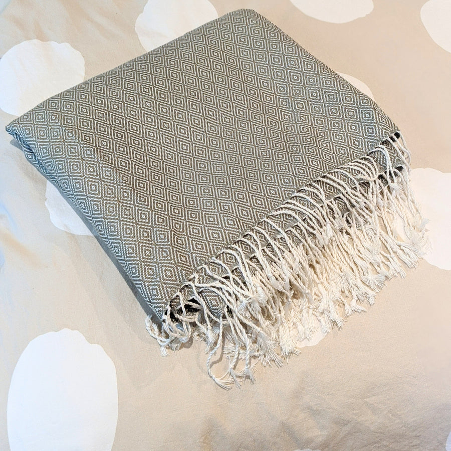 Handwoven Throw Sage