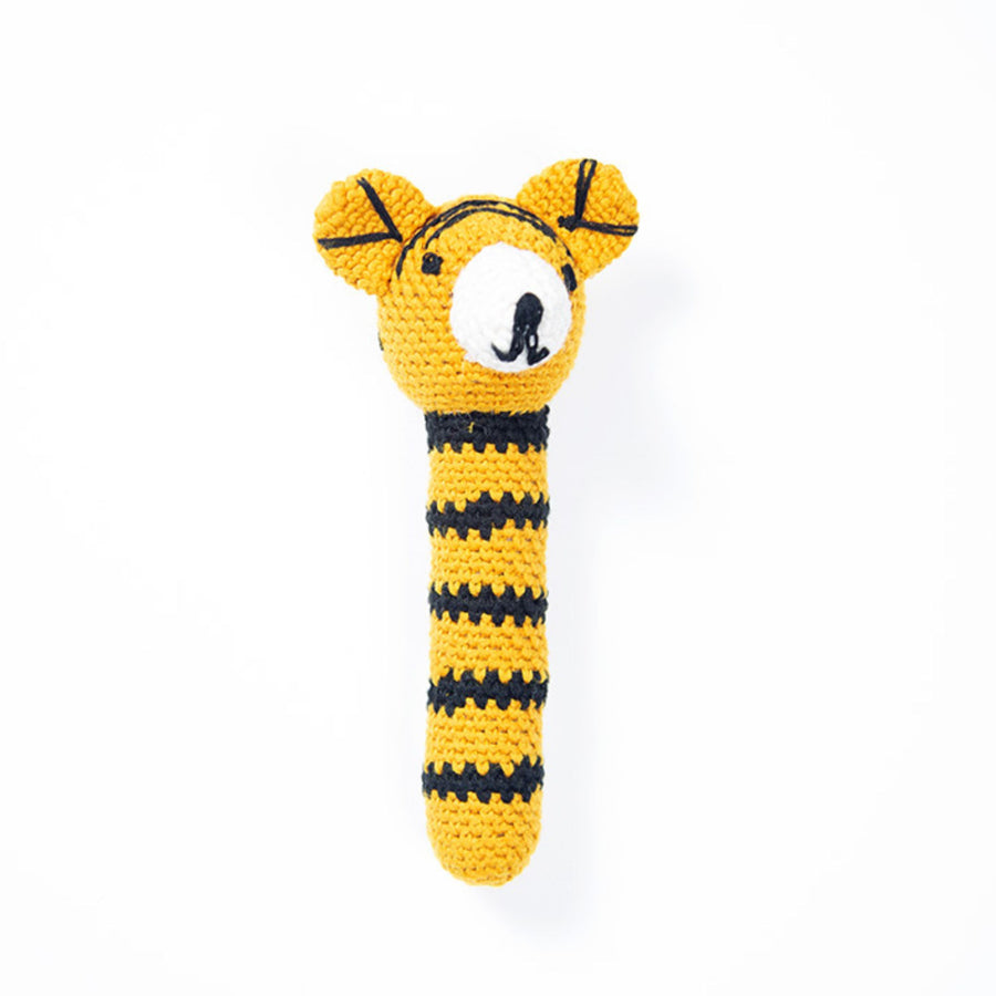 Fair trade crochet rattle