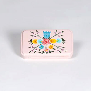 Painted Fair Trade pin tin