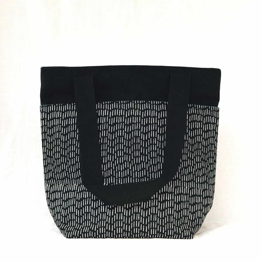 Tote Bag w Digital Insert  - Mono Stitch