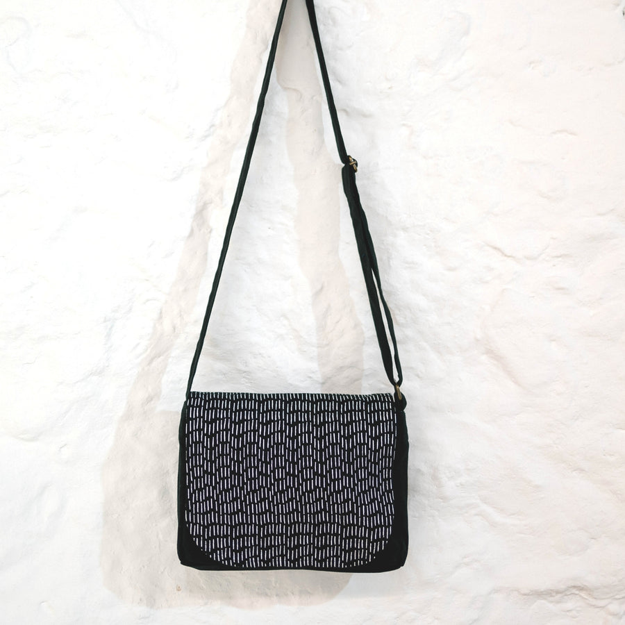 Cross Body Fair Trade Bag  - Mono Stitch