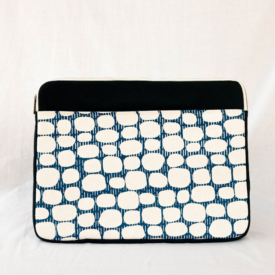 15 Inch Laptop Sleeve  - River Pebbles