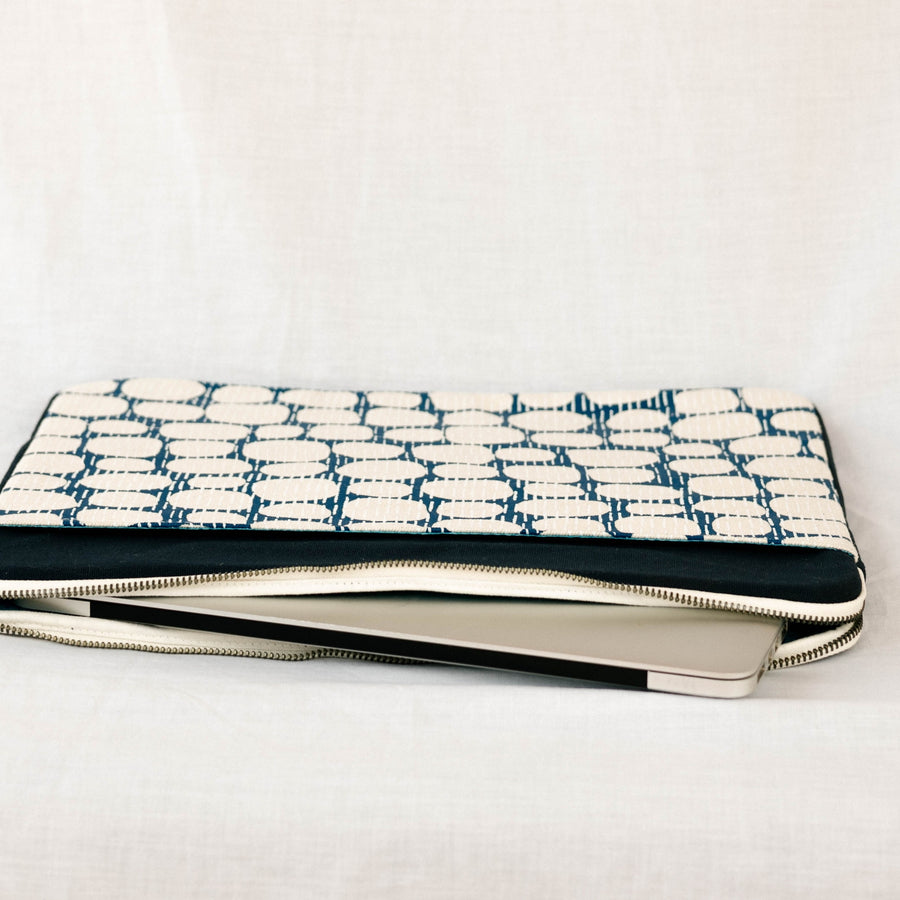 15 Inch Laptop Sleeve  - River Pebbles